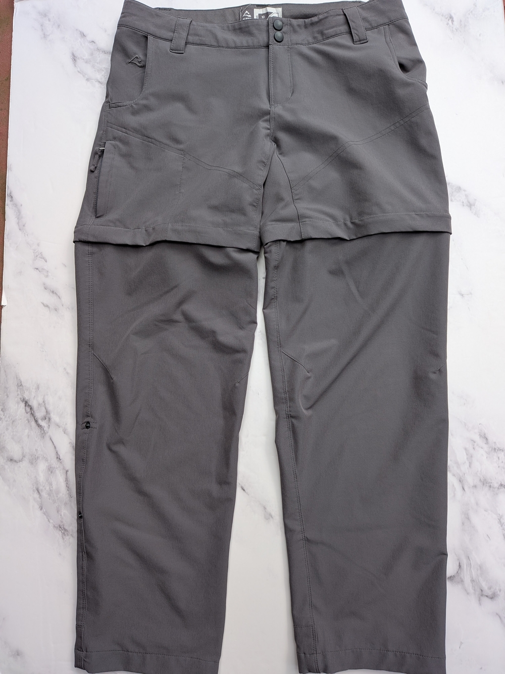 Alpine Design Women’s 10 Convertible Hiking Pants Gorpcore Utility Gray